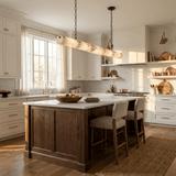 Alabaster Linear Chain Pendant Lamp