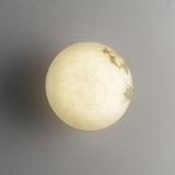 Alabaster Oval Flush Mount