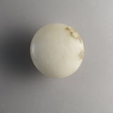 Alabaster Oval Flush Mount