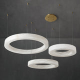 Alabaster Alabaster Ring Chandelier
