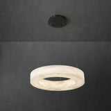 Alabaster Alabaster Ring Chandelier
