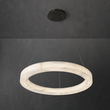Alabaster Alabaster Ring Chandelier