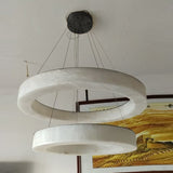 Alabaster Alabaster Ring Chandelier