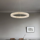 Alabaster Alabaster Ring Chandelier