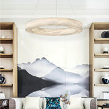 Alabaster Alabaster Ring Chandelier