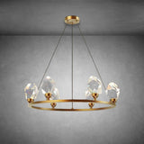 Alane Round Crystal Chandelier