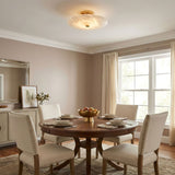 Ankeny Alabaster Flush Mount