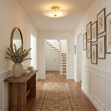 Ankeny Alabaster Flush Mount