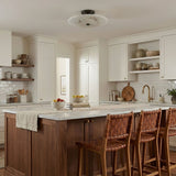 Ankeny Alabaster Flush Mount