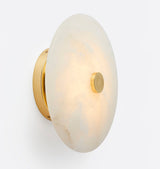 Ankeny Alabaster Flush Mount