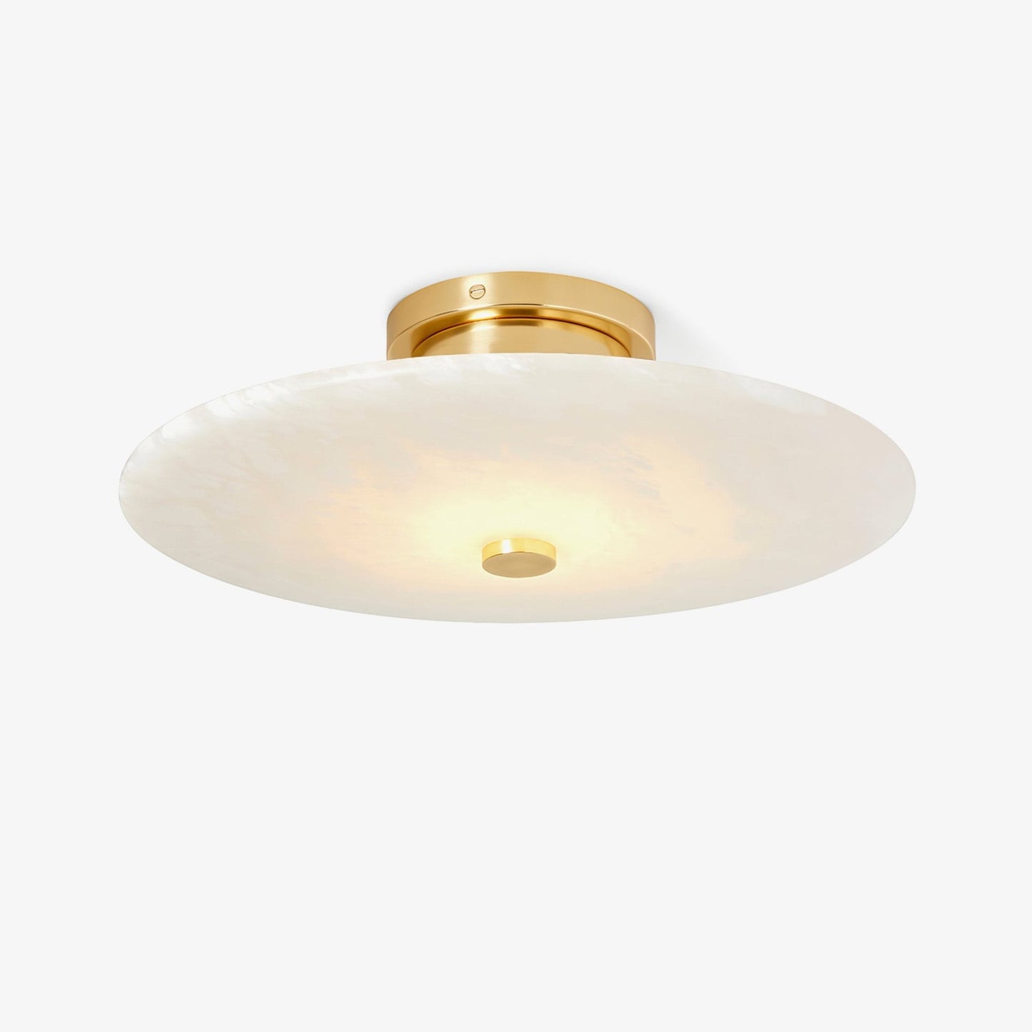 Ankeny Alabaster Flush Mount