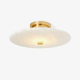 Ankeny Alabaster Flush Mount