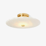 Ankeny Alabaster Flush Mount