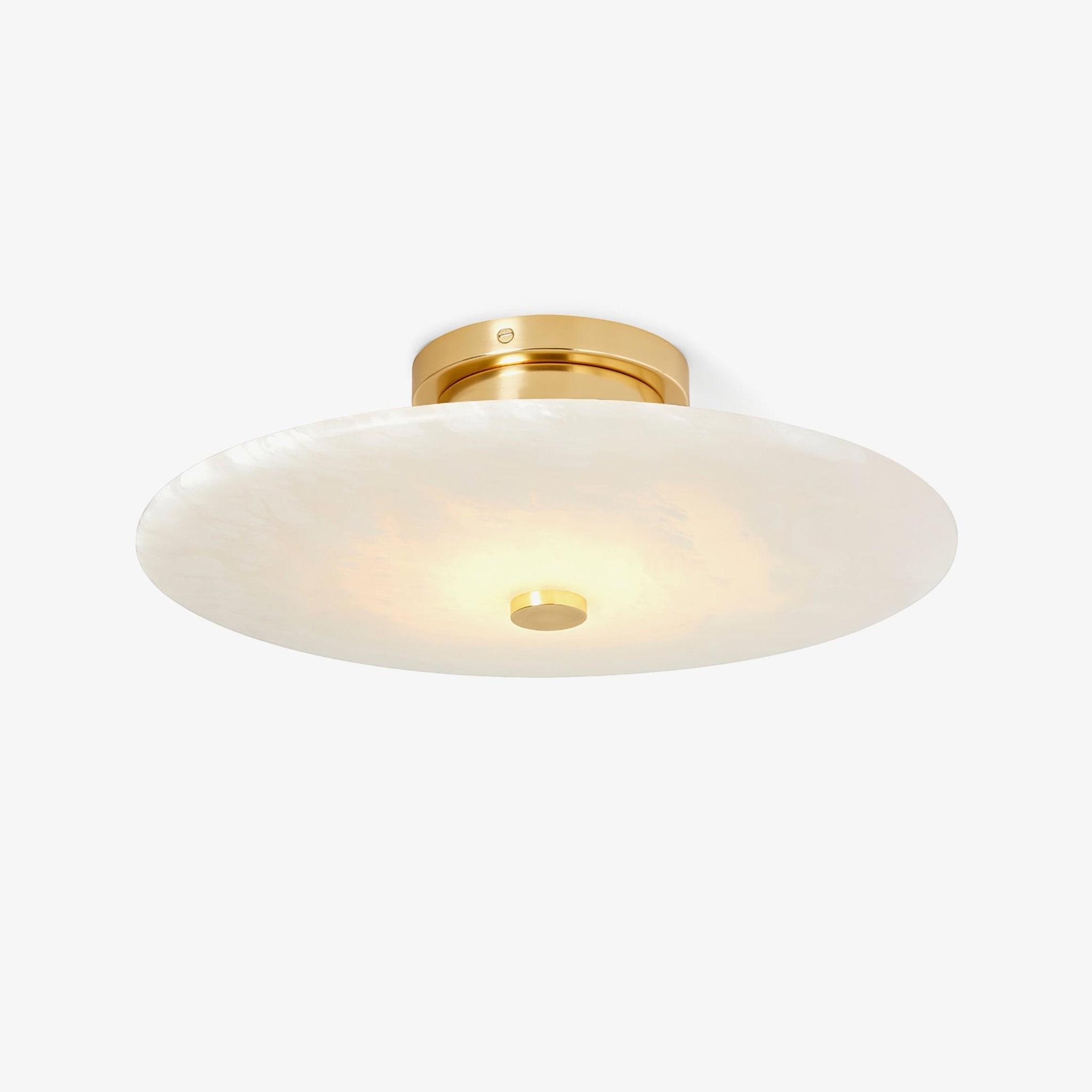 Ankeny Alabaster Flush Mount