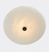 Ankeny Alabaster Flush Mount