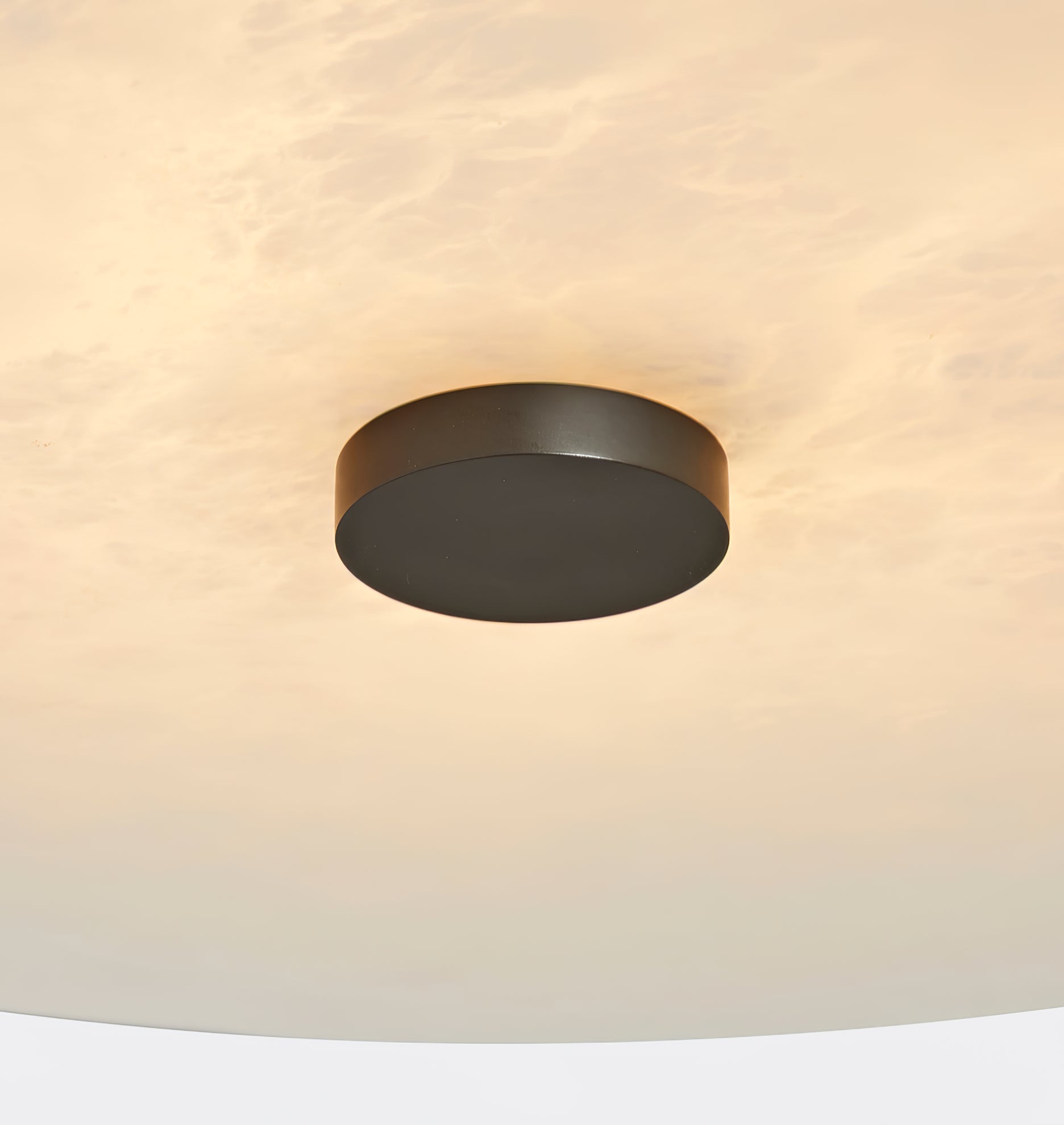 Ankeny Alabaster Flush Mount