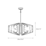 Appareil Alabaster Chandelier
