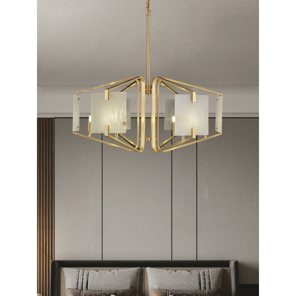 Appareil Alabaster Chandelier