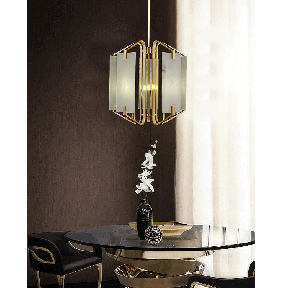 Appareil Alabaster Chandelier