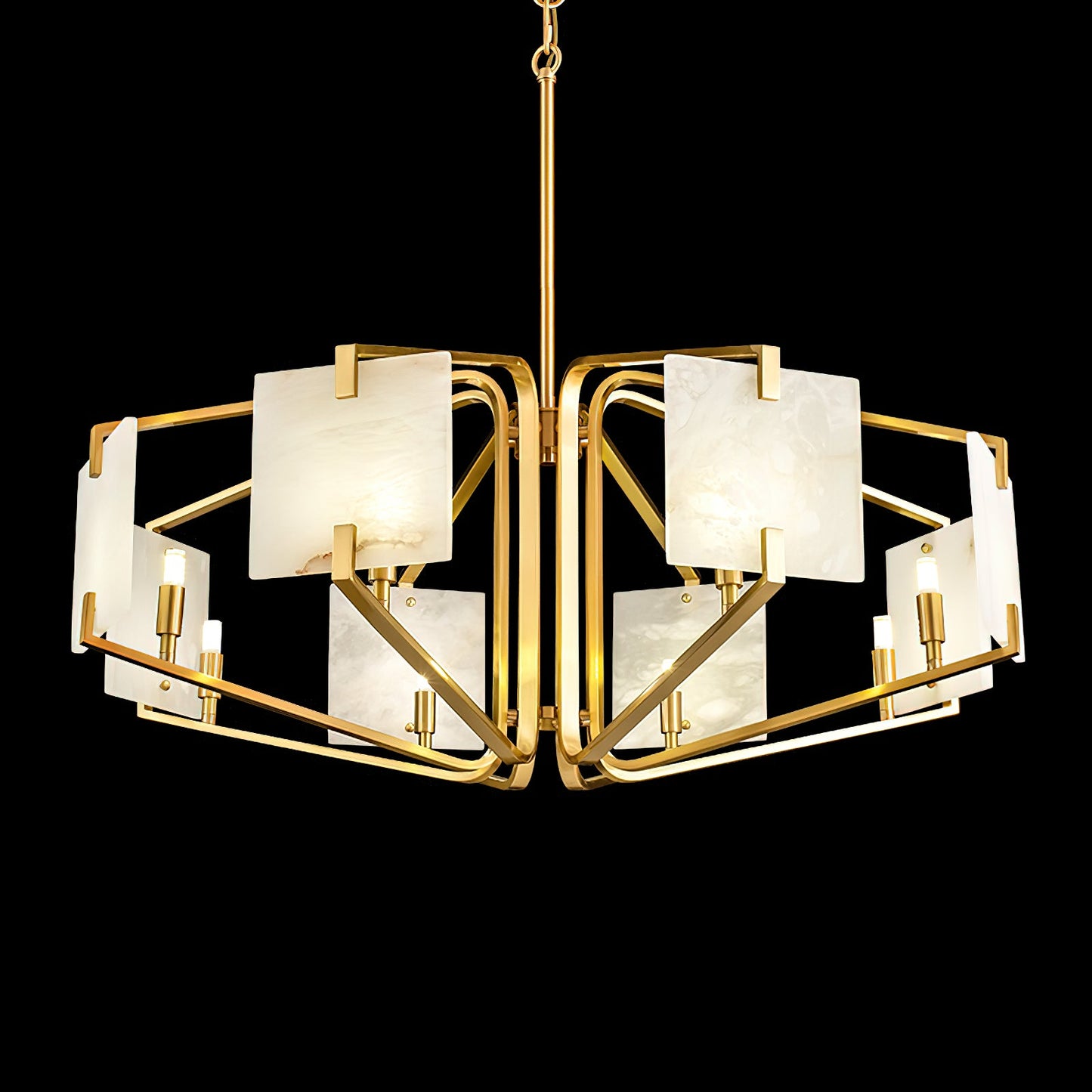 Appareil Alabaster Chandelier