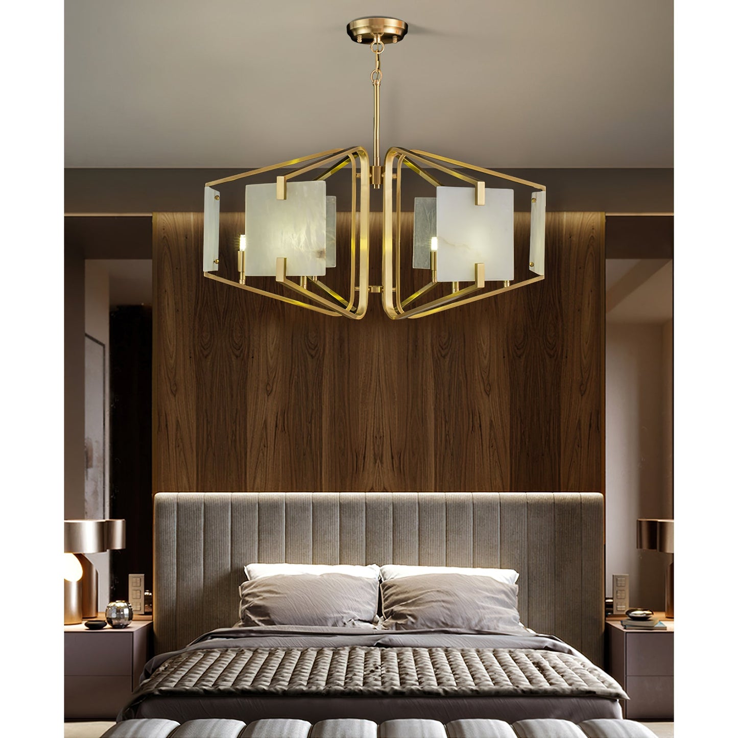 Appareil Alabaster Chandelier
