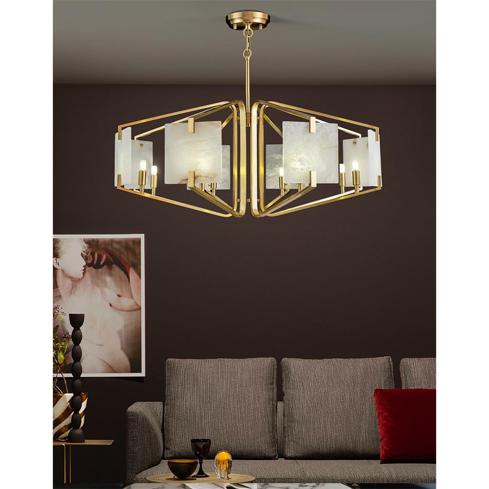 Appareil Alabaster Chandelier
