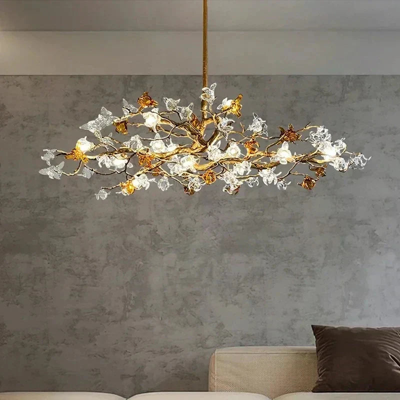 Sutober Sculptural Branch Chandelier