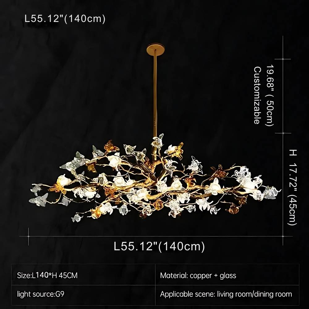 Sutober Sculptural Branch Chandelier