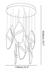 Auralith Alabaster Chandelier