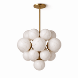 Aurelia Alabaster Cluster Chandelier