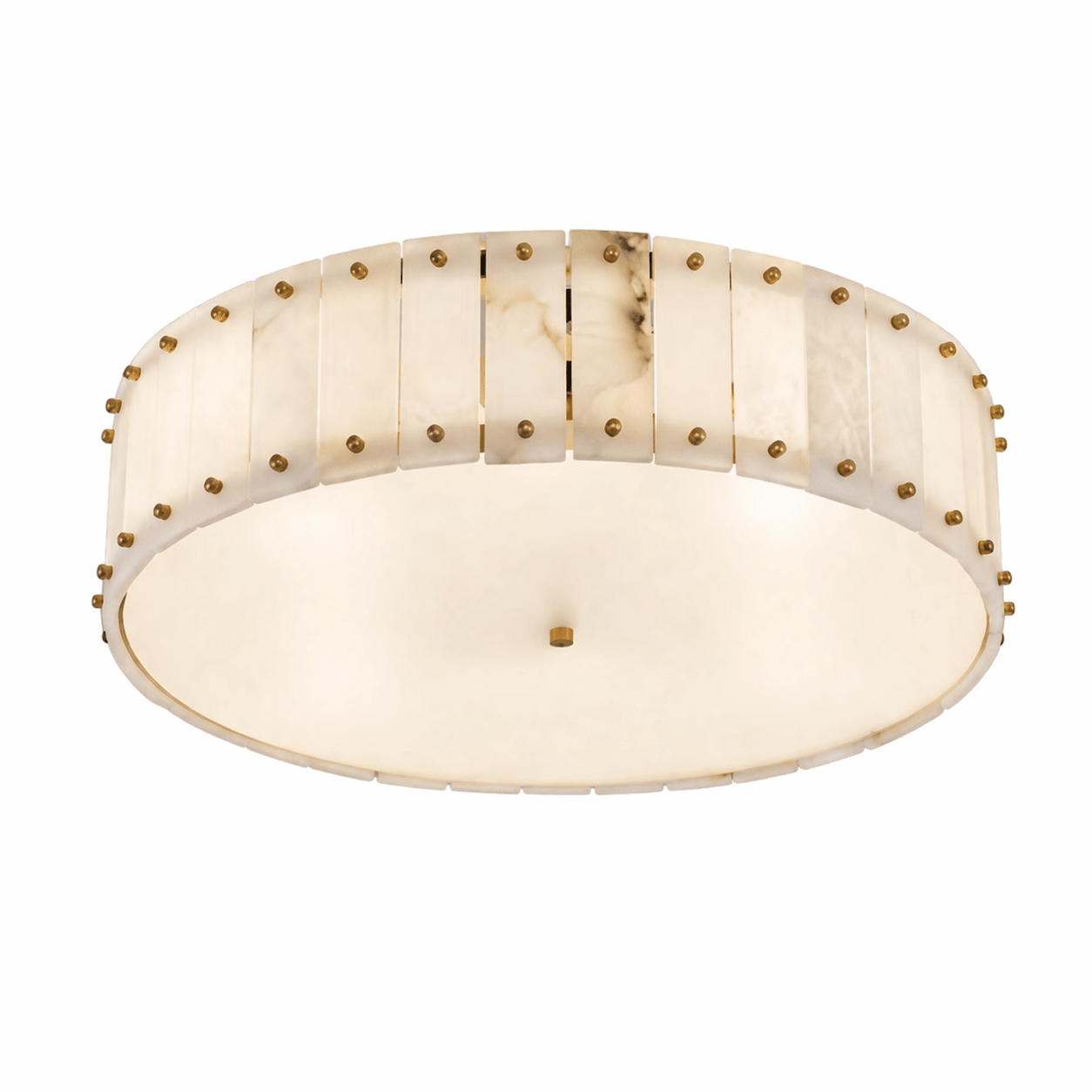 Aurelia Alabaster Ring Flush Mount