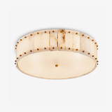 Aurelia Alabaster Ring Flush Mount