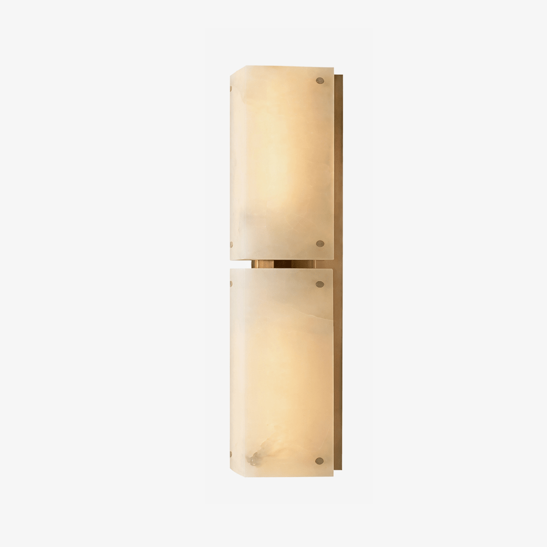 Aurelia Double Panel Alabaster Wall Light