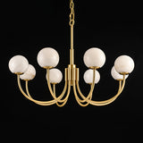 Aurelian Alabaster Globe Chandelier