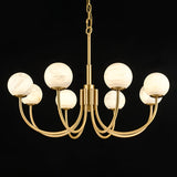 Aurelian Alabaster Globe Chandelier