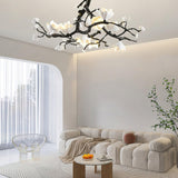 Black Branch Copper Tree Chandelier