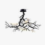Black Branch Copper Tree Chandelier