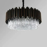 Bourbons Franco Crystal Round Chandelier