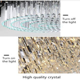 Bourbons Franco Crystal Round Chandelier