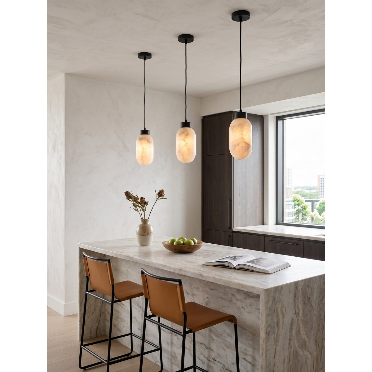 Caldris Alabaster Pendant Lamp