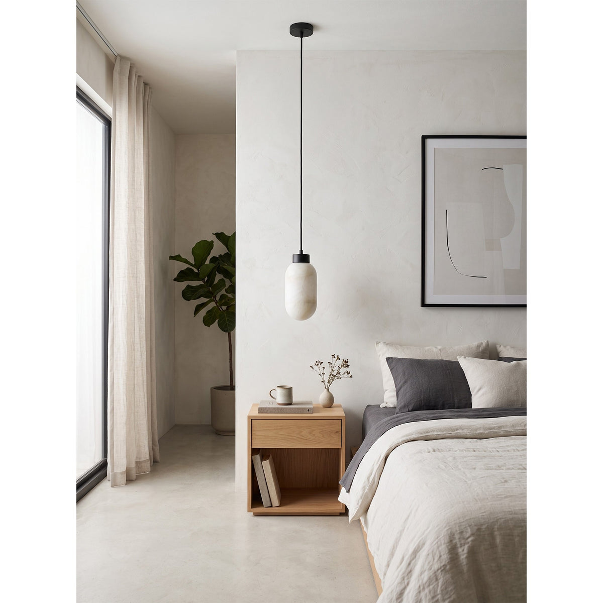 Caldris Alabaster Pendant Lamp