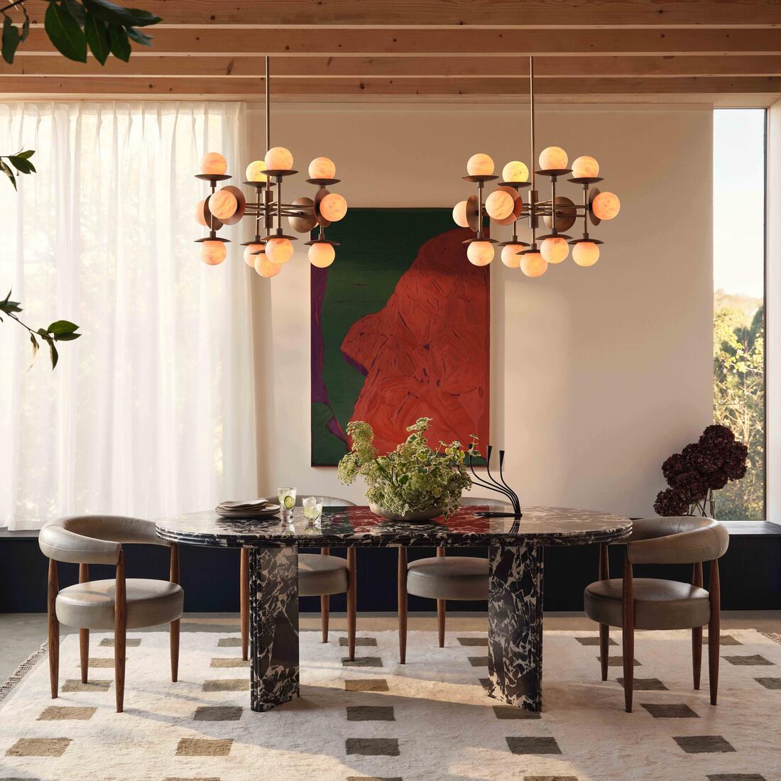 Cara Alabaster Chandelier