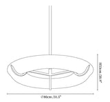 Carve Alabaster Pendant Light