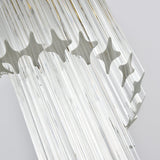 Transparent Twisting Raindrop Chandelier - CasaraHouse