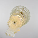 Transparent Twisting Raindrop Chandelier - CasaraHouse