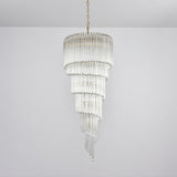 Transparent Twisting Raindrop Chandelier - CasaraHouse