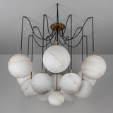 Celestara Alabaster Orb Chandelier