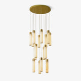 Celestial Alabaster Cascade Chandelier