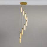 Celestial Alabaster Cascade Chandelier