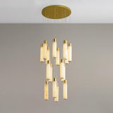 Celestial Alabaster Cascade Chandelier